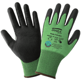 Global Glove & Safety PUG-718 Samurai Tuffalene UHMWPE/rPET Polyurethane Coated, Touch Screen, Cut A7