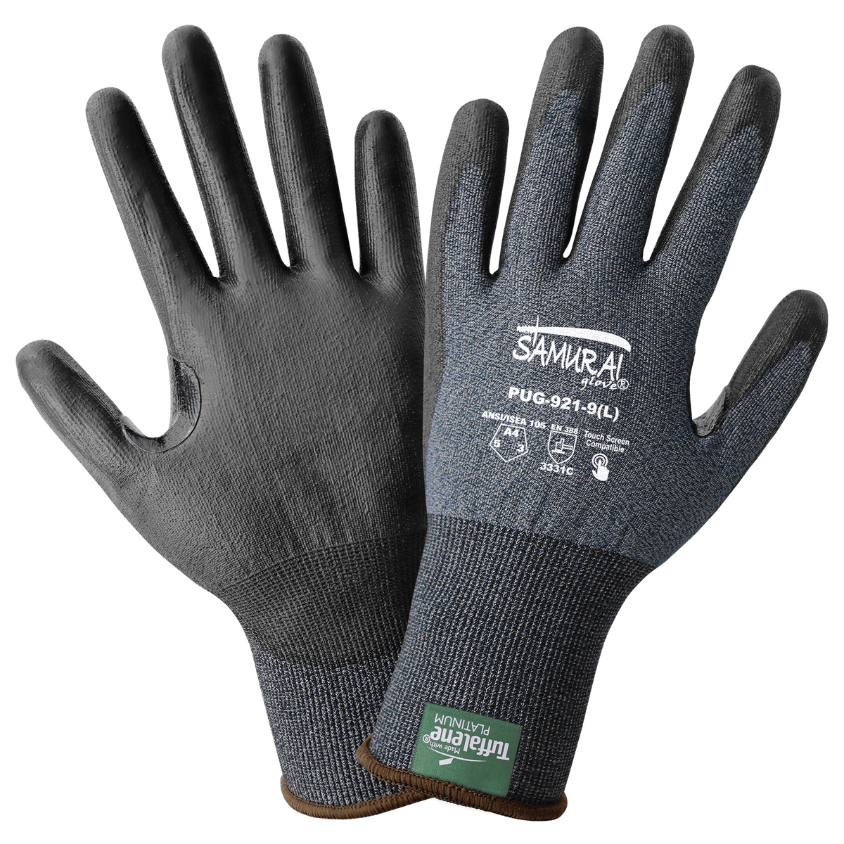 Global Glove & Safety PUG-921, 21-gauge, Polyurethane Palm, Cut A4