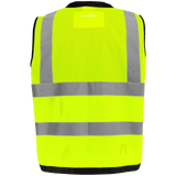 GGS GLO-069 FrogWear® HV Lightweight High Visibility Yellow/Green Mesh Surveyors Safety Vest, Class 2