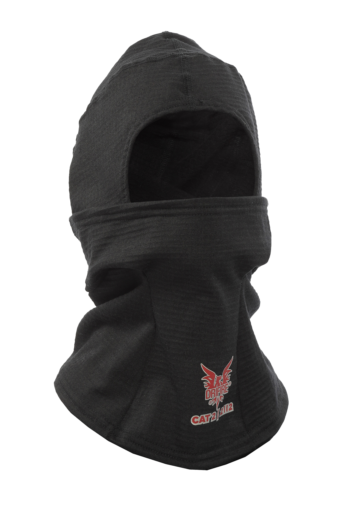 National Safety Apparel H92FWPS Black Power Grid Fleece FR Balaclava, 15 cal/cm²