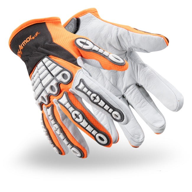 HexArmor 4073 Chrome SLT With Impact Cut Level A6 Gloves 2X-Large