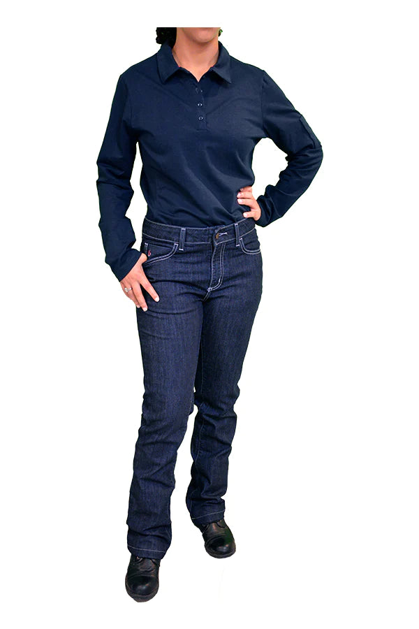 Lapco Ladies FR Comfort Stretch Jeans, 14 cal/cm²
