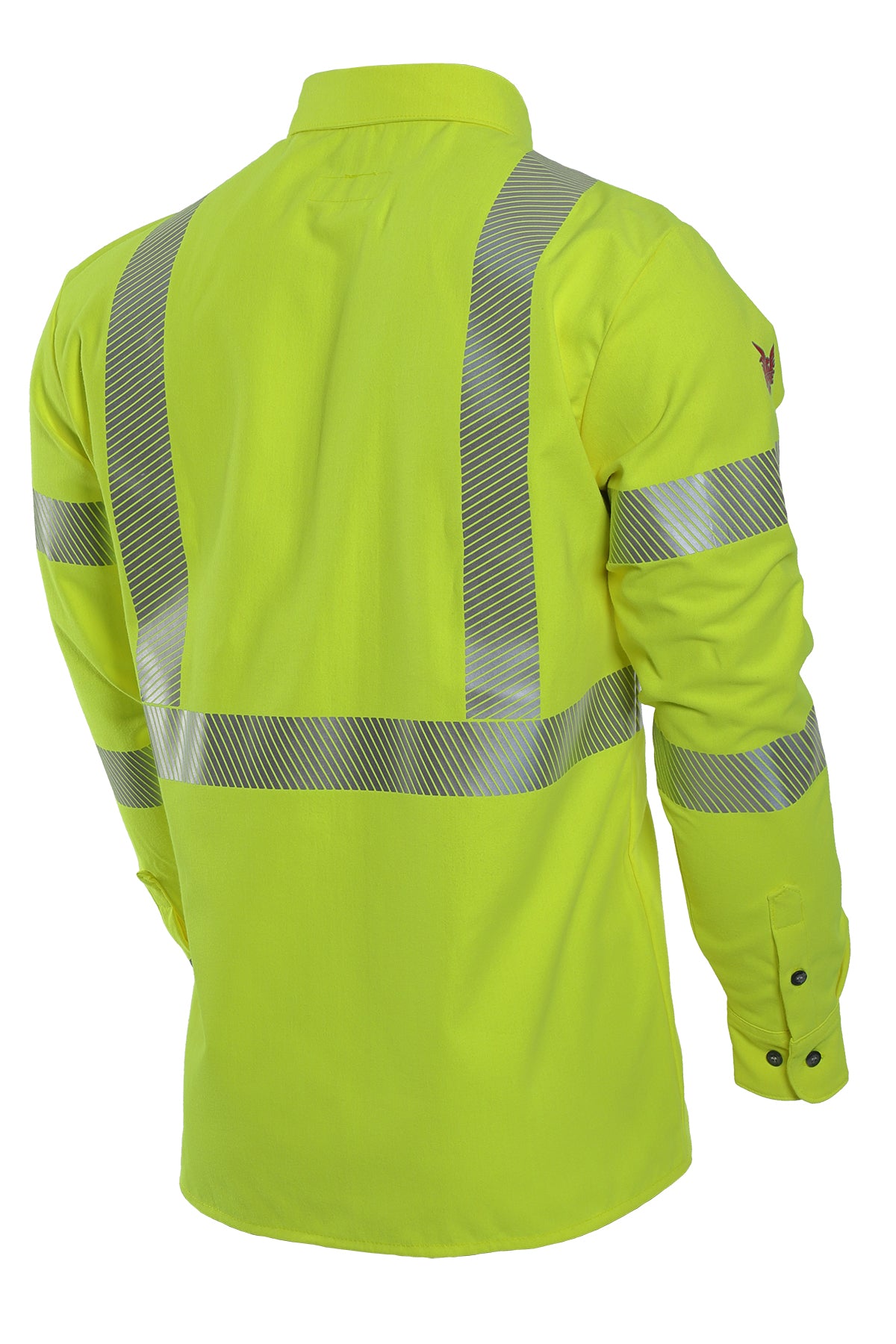 National Safety Apparel Drifire FR Hi-Vis Utility Shirt, Type R Class 3, 12 cal/cm²