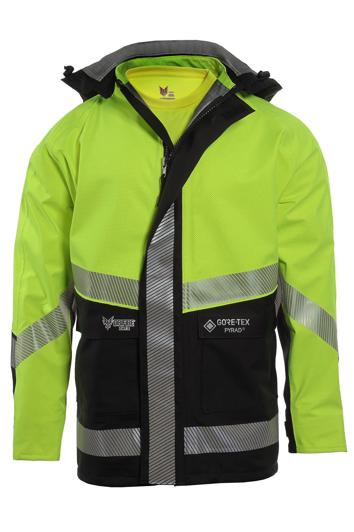 National Safety Apparel Drifire HYDROlite 2.0 FR Rain Jacket, Class 3, 31 cal/cm²