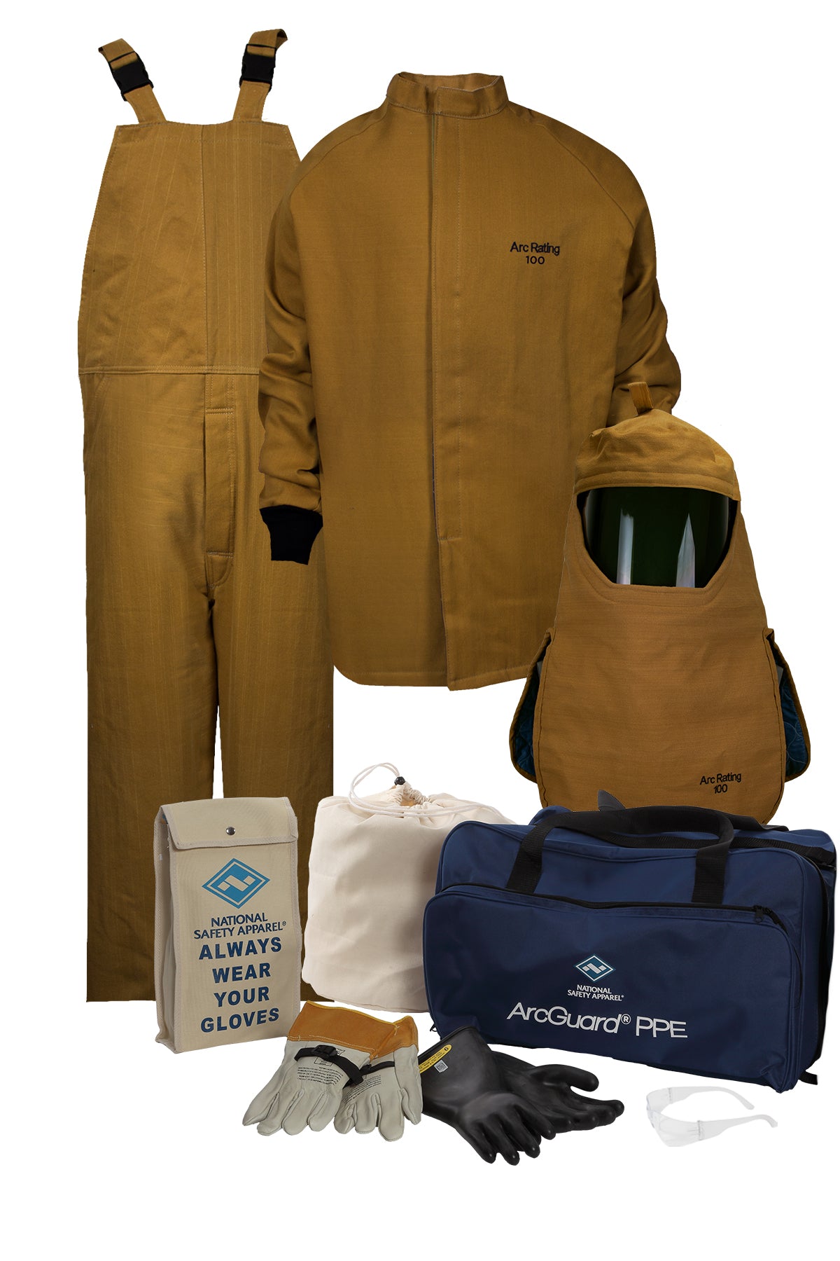 National Safety Apparel Enespro ArcGuard 100 Cal Arc Flash Kit