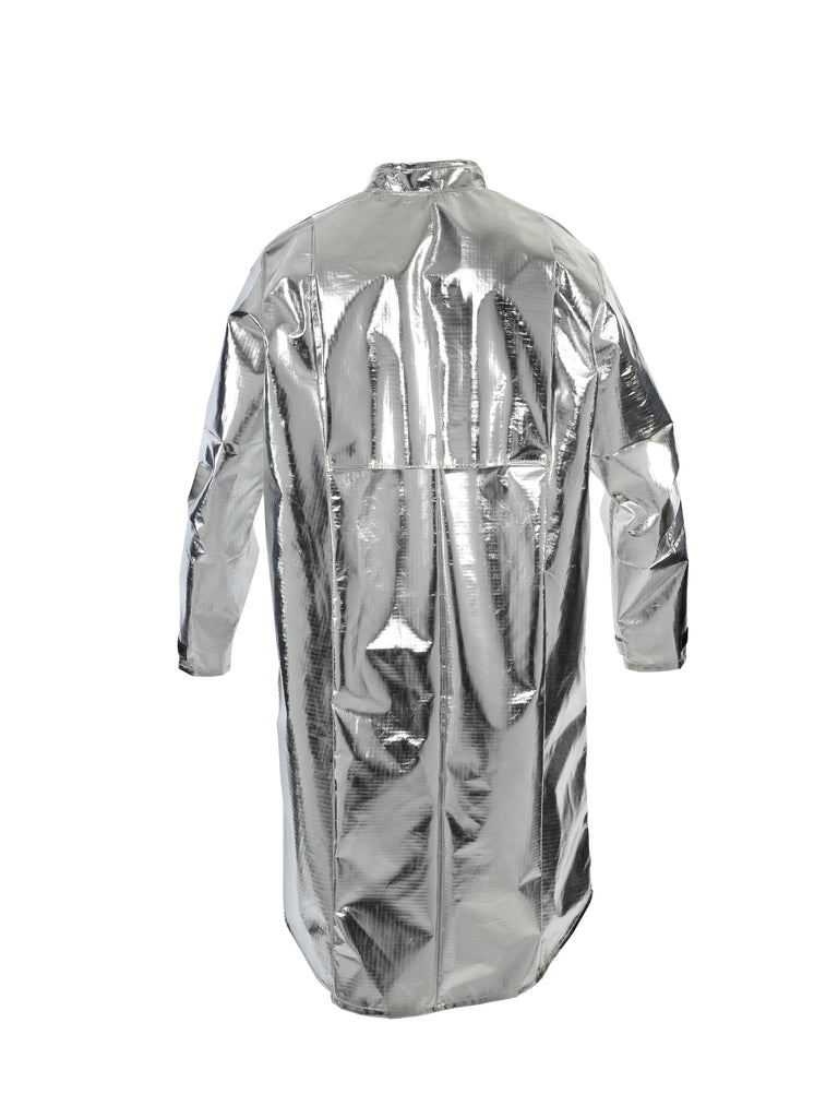 National Safety Apparel Carbon Armour Silvers 11 oz Aluminized OPF Ble ...