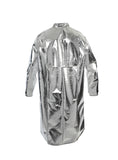 National Safety Apparel Carbon Armour Silvers 11 oz Aluminized OPF Blend Ripstop 45" Jacket