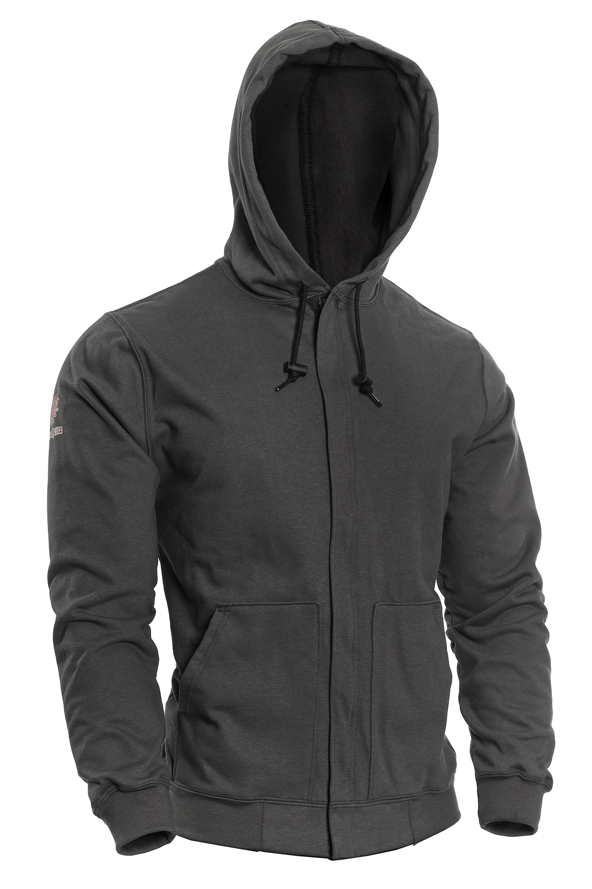 National Safety Apparel Drifire FR Heavyweight Full Zip Hoodie, Charcoal, 23 cal/cm²