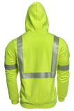 National Safety Apparel Drifire FR Hi Viz Pullover Sweatshirt, 19 cal/cm²
