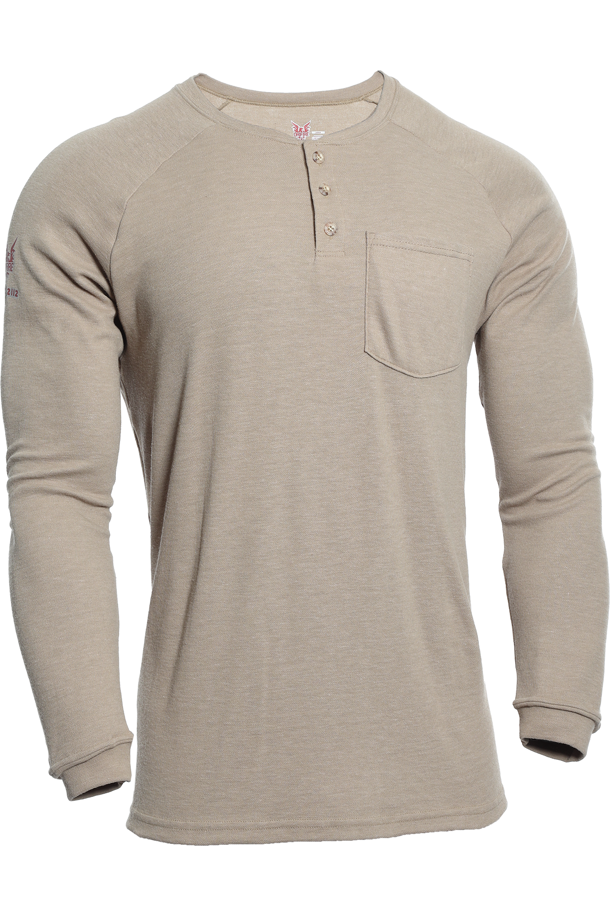 National Safety Apparel Drifire Helix FR Long Sleeve Henley, 12 cal/cm²