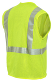 National Safety Apparel Drifire FR Hi Vis Mesh Vest, Class 2, 4.6 cal/cm²