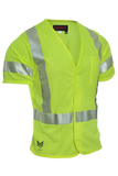 National Safety Apparel Drifire FR Hi Vis Mesh Vest, Class 3, 4.6 cal/cm²
