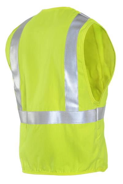 National Safety Apparel Drifire FR Hi Vis Twill Contractor Vest, Class ...