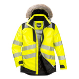 Portwest PW3 Hi-Vis Winter Parka Jacket