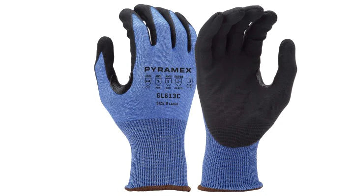 Pyramex GL613C Micro Foam Nitrile, Cut A4