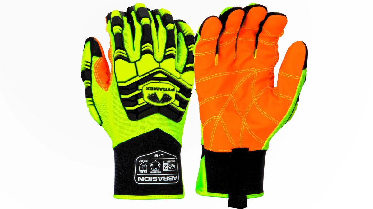 Pyramex GL806HT Synthetic Leather PVC Palm, Impact, Cut A2