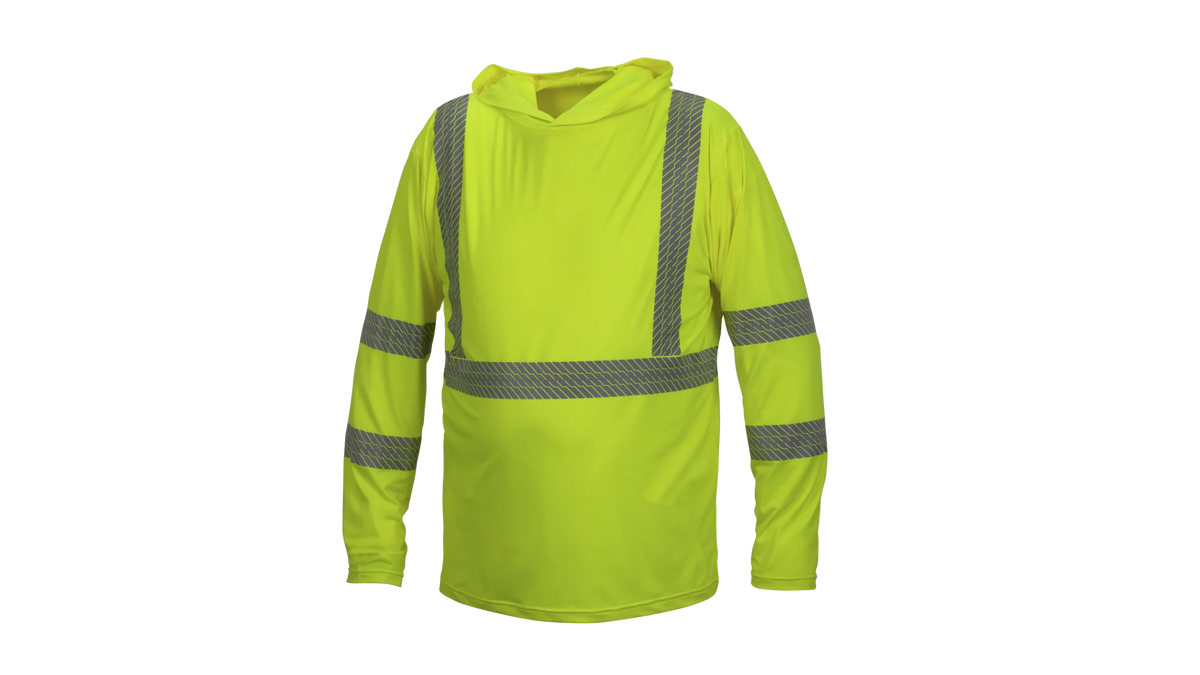 Pyramex RLPH1 Series, Lightweight Hoodie, UPF 50+, Class 3