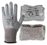 Global Glove & Safety PUG-611-VP, Vend Packed, 13-gauge HPPE, Polyurethane Palm, Cut A4