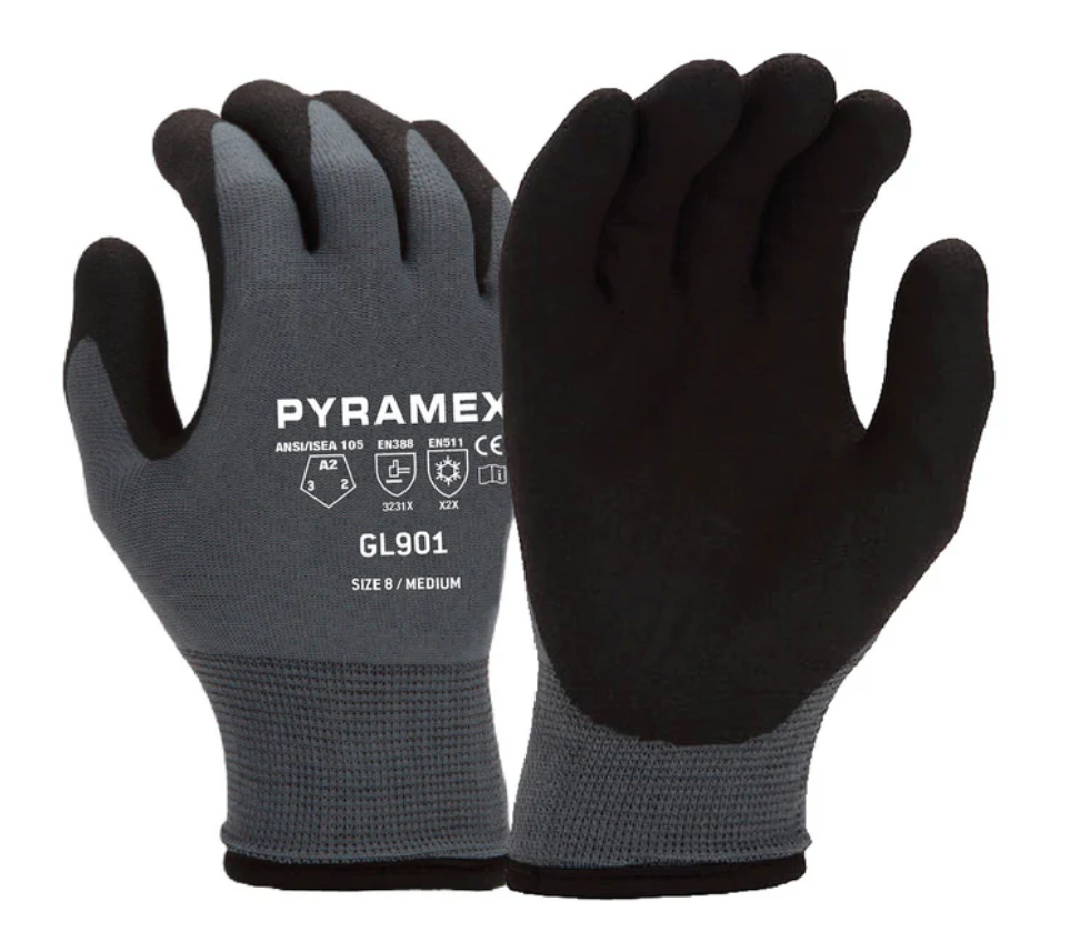 Pyramex GL901 Insulated HPT Palm Dipped, Cut A2