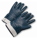 PIP 4550RFFC Nitrile Dipped Glove, Jersey Liner, Rough Grip on Full Hand, Large