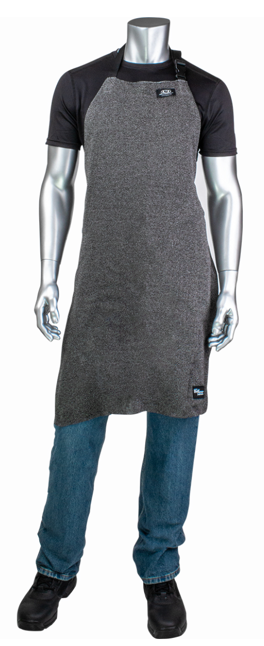 PIP APRON-1 Kut Gard ATA PreventWear Cut Resistant Apron with Adjustable Straps, 36"