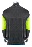 PIP P190BP-PP1-TL Kut Gard ATA PreventWear Cut Resistant Pullover with Removable Belly Patch, Hi-Vis Sleeves and Thumb Loops, Mesh Back