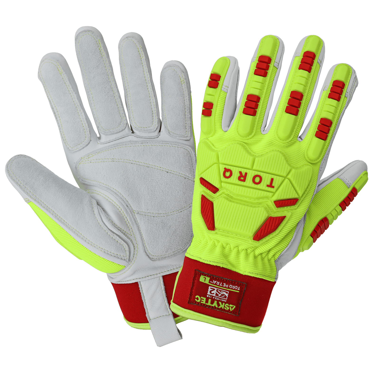 GGS TQ4005 Torq Petra, Mechanics Gloves, Impact, Cut A8 – Safewerks