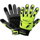 GGS Torq Photon TQ8500, AireFlex Synthetic Leather Palm, Hi Vis, Impact, Cut A2
