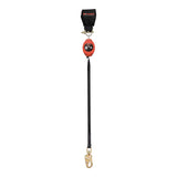KStrong UFS350206L BRUTE Backer LE Class 2, 8.5 ft Web SRL with Swivel Snap Hook at Anchorage End, Other End Dorsal Connector Shock Pack Assembly