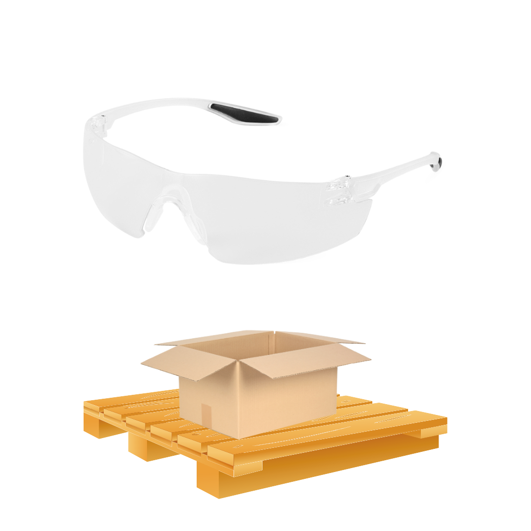 BULK GGS BH2811AF Discus, Clear Lens, Anti Fog (1,200 pairs)