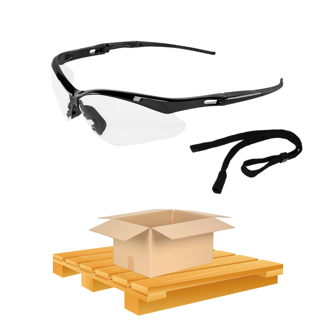 BULK GGS BH2251AF Spearfish, Clear Lens, Anti Fog (1,200 pairs)