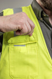National Safety Apparel Drifire FR Hi-Vis Twill Deluxe Vest, Class 2, 8.9 cal/cm²