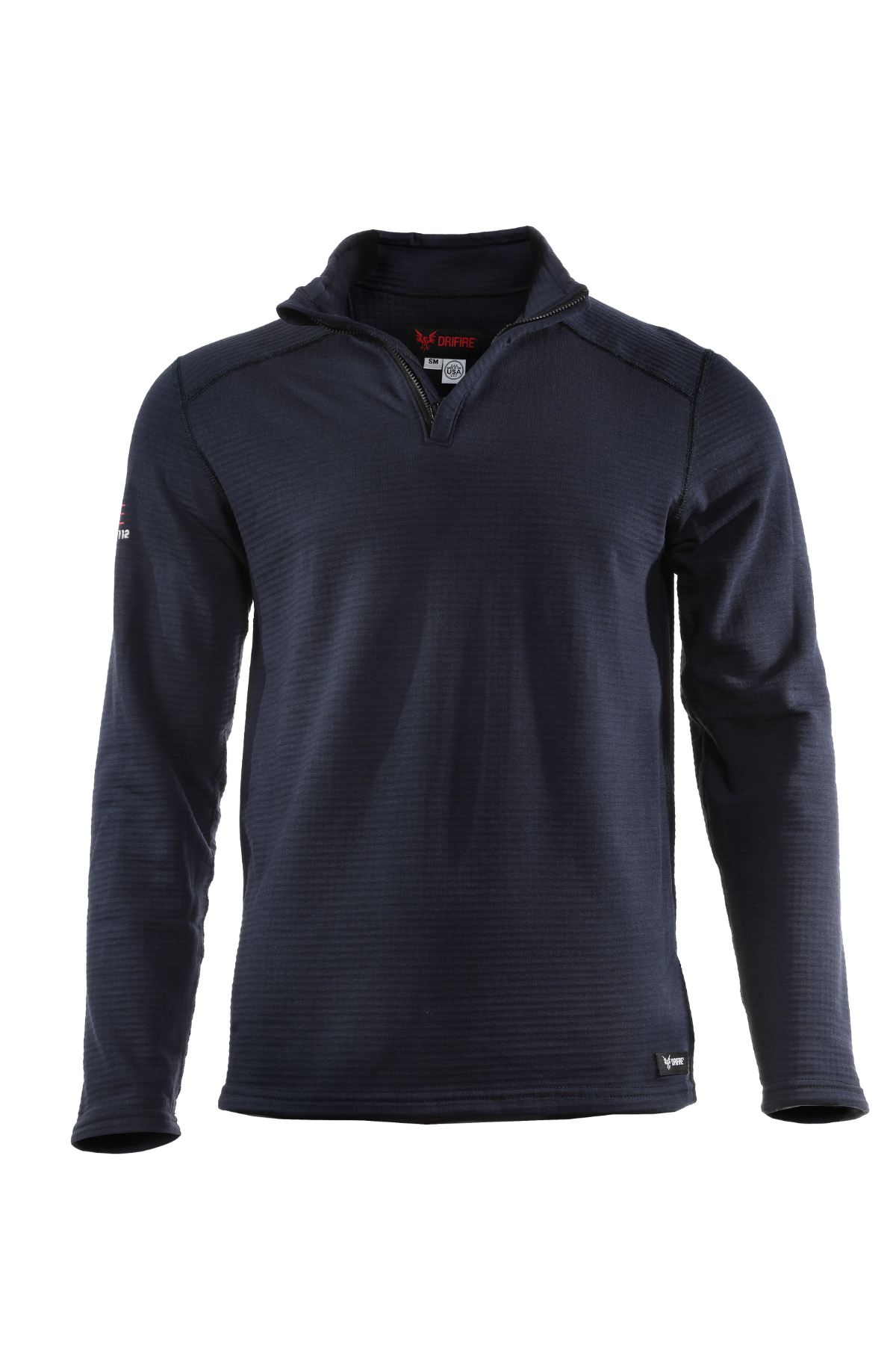 National Safety Apparel Drifire Power Grid FR Fleece Qtr Zip, 20 cal/cm²