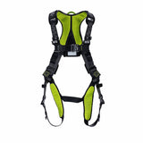 PIP H7IC1A Miller H700 Premium Harness, Lightweight Aluminum Hardware, 5 Points of Adjustment, Back D-Ring, Quick Connect Chest & Leg Buckles