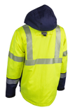 National Safety Apparel Drifire FR Hi-Vis Insulated Jacket, Class 3, 37 cal/cm²