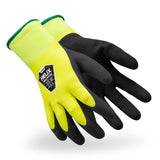 HexArmor 1049W Helix Cold Weather, 15 Gauge, Full Dip, Sandy Rubber Palm, Cut A3