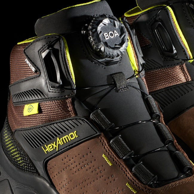 HexArmor Xbase BOA, Brown, Composite Toe