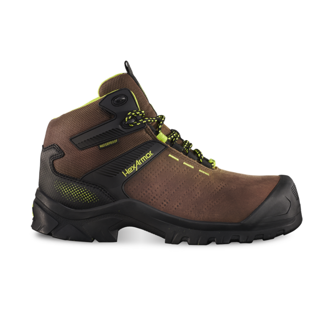 HexArmor Xbase WP, Waterproof, Brown, Composite Toe