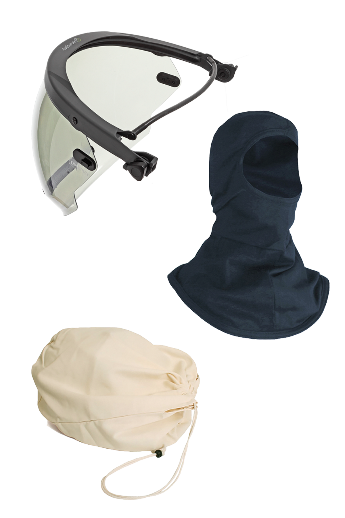 National Safety Apparel Enespro 12 Cal Hover XTR Faceshield Kit For Full Brim