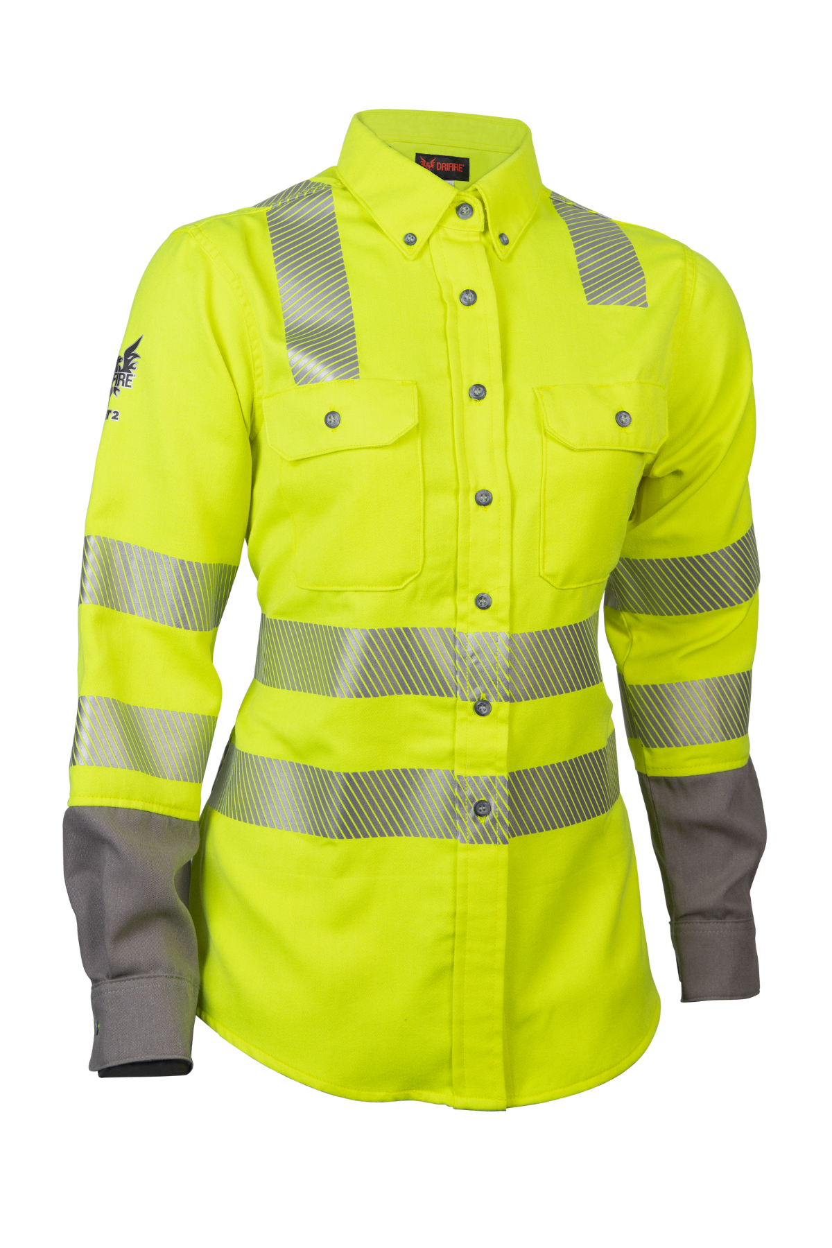 safety dress shirts Premium High Visibility Hi Vis Reflective Safety Work Shirts
