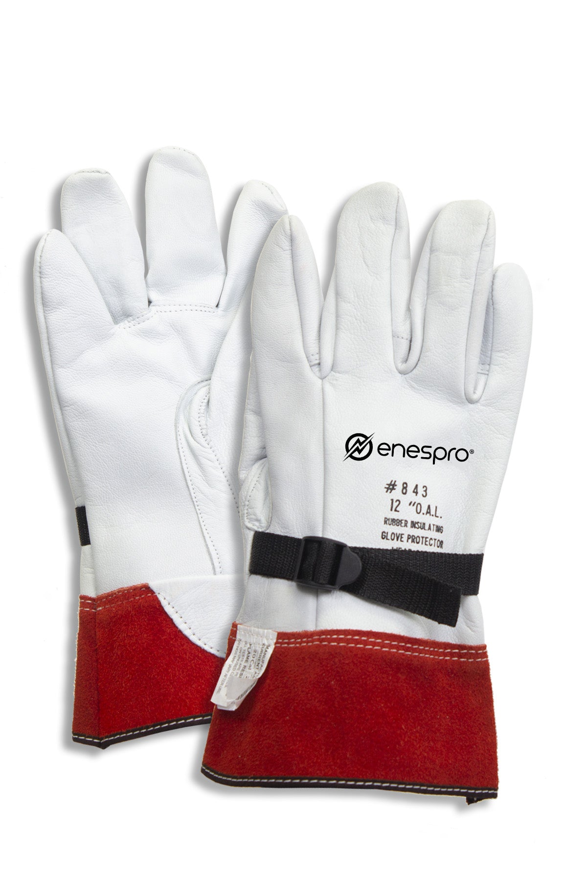 National Safety Apparel Enespro 12" High Voltage Leather Protectors