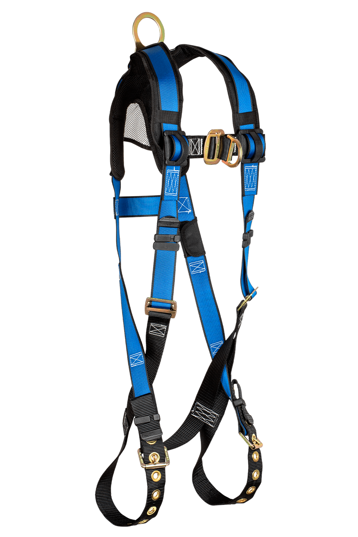 FallTech 7016BFD Contractor+ Front 1D Standard Non-belted Full Body Harness (each)