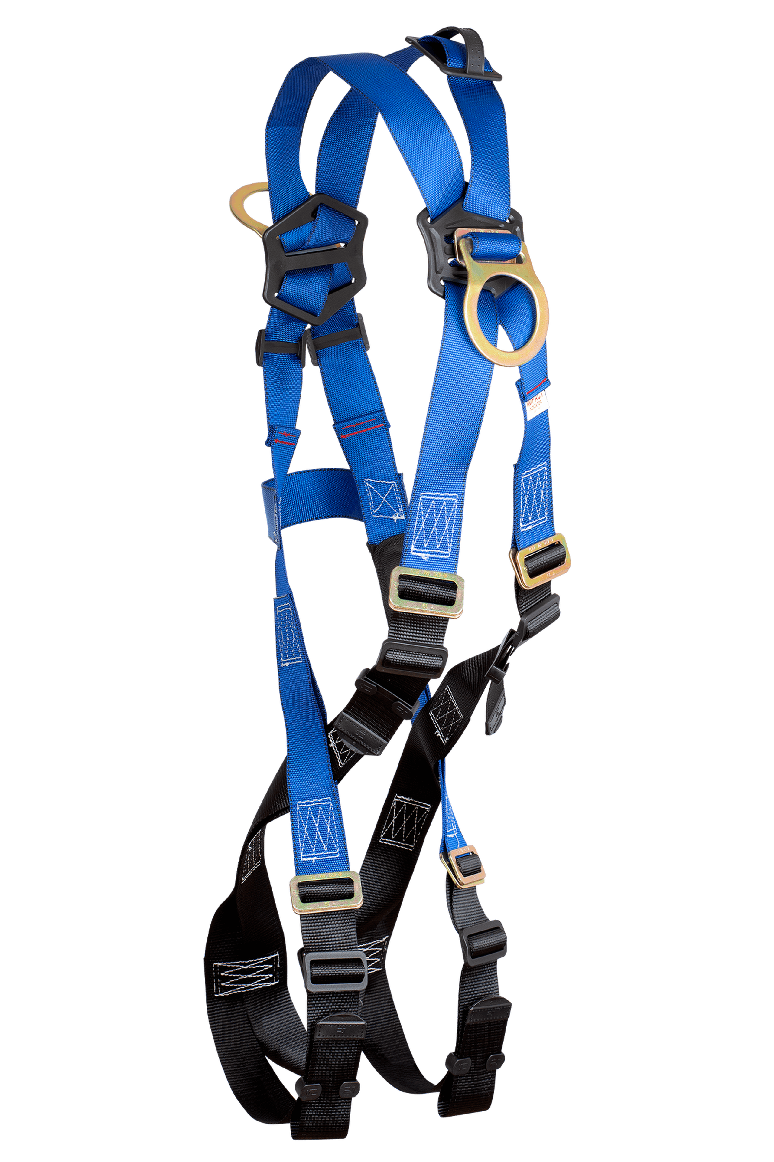 FallTech 7019A Contractor 2D Cross-over Climbing Full Body Harness (each)