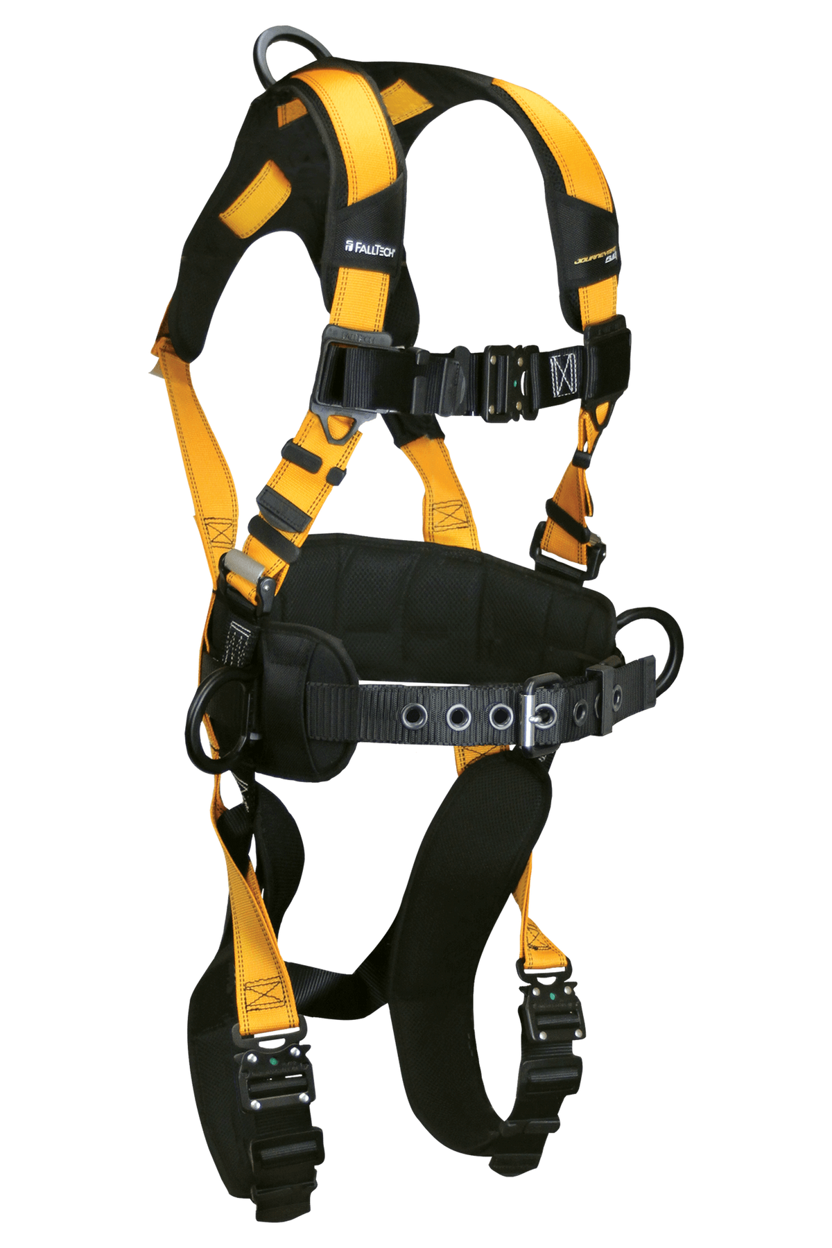 FallTech 7035BQC Journeyman Flex® Aluminum 3D Construction Belted Full Body Harness (each)