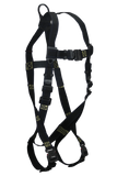 FallTech 7047QC Arc Flash Nomex® 1D Standard Non-belted Full Body Harness, Quick Connect Adjustments (each)