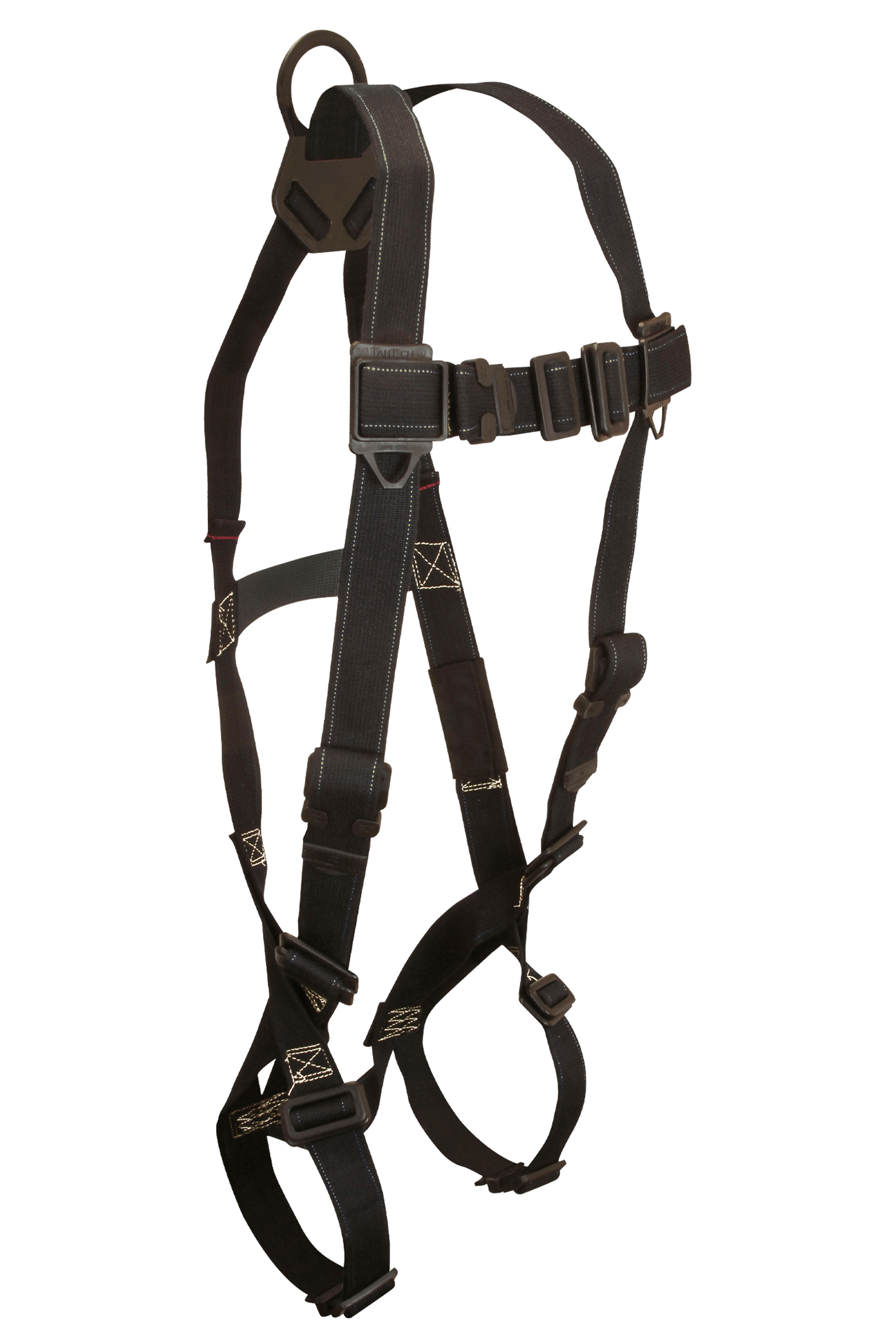 FallTech 7049 Arc Flash Nylon 1D Standard Non-belted Full Body Harness ...
