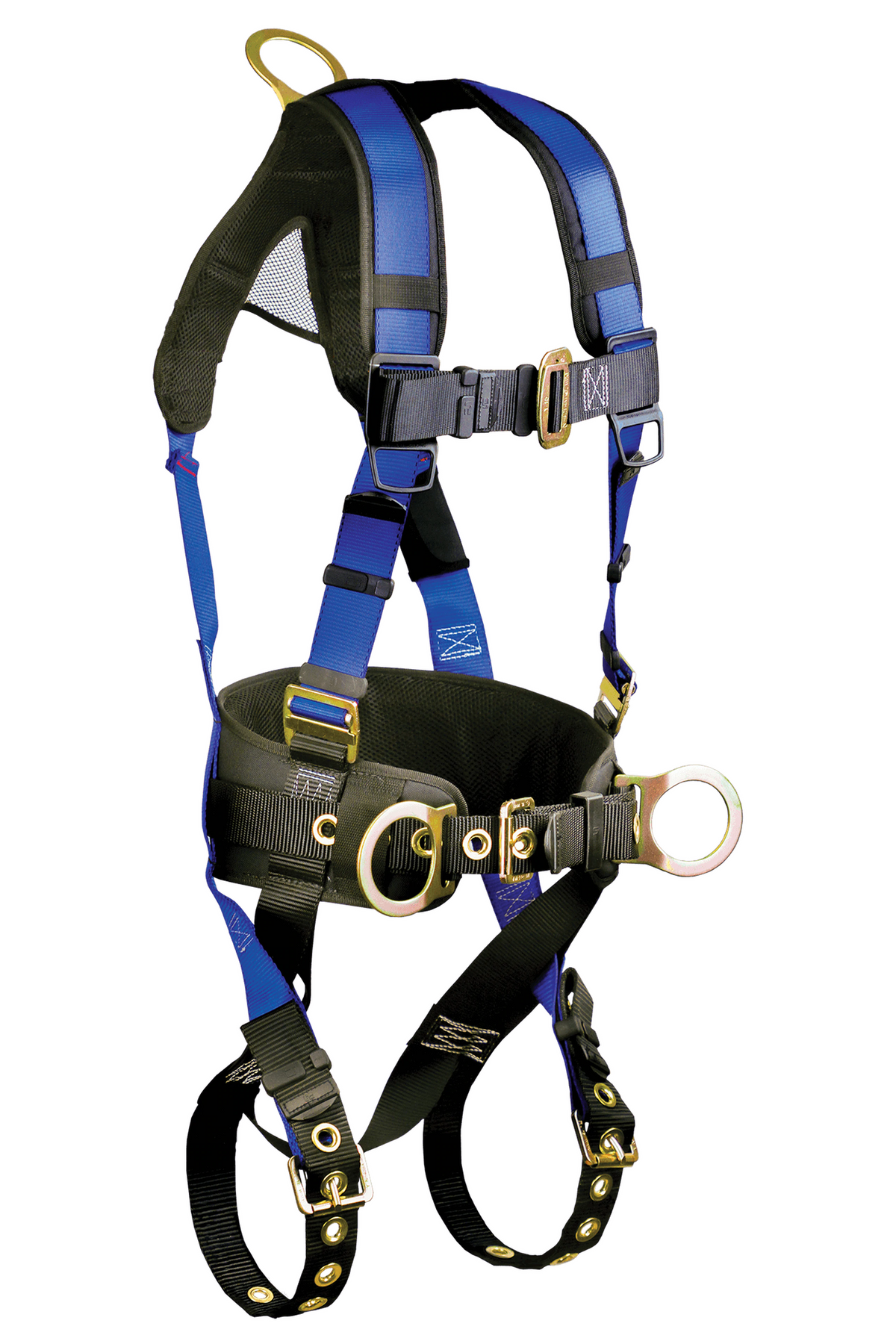 FallTech 7073B Contractor+ 3D Construction Belted Full Body Harness (each)