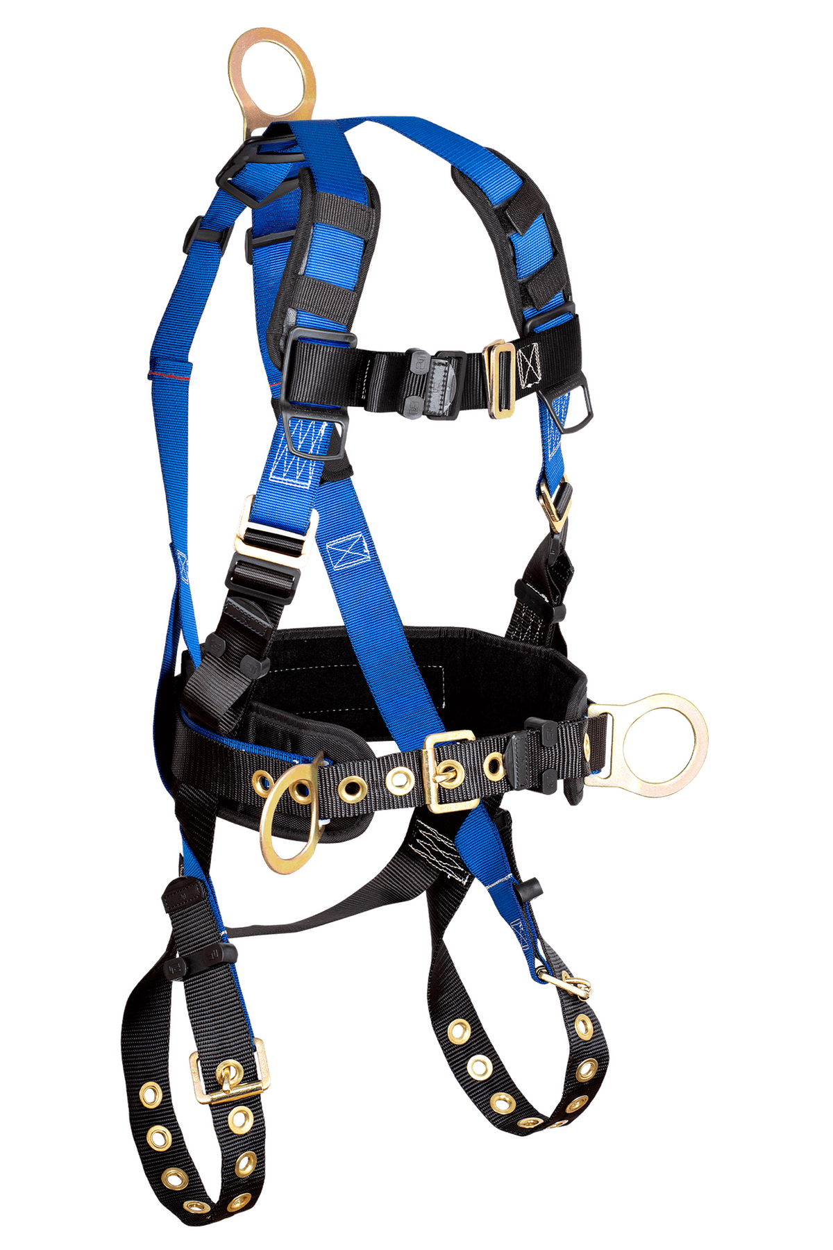 FallTech 7073 Contractor 3D Construction Belted Full Body Harness (each)