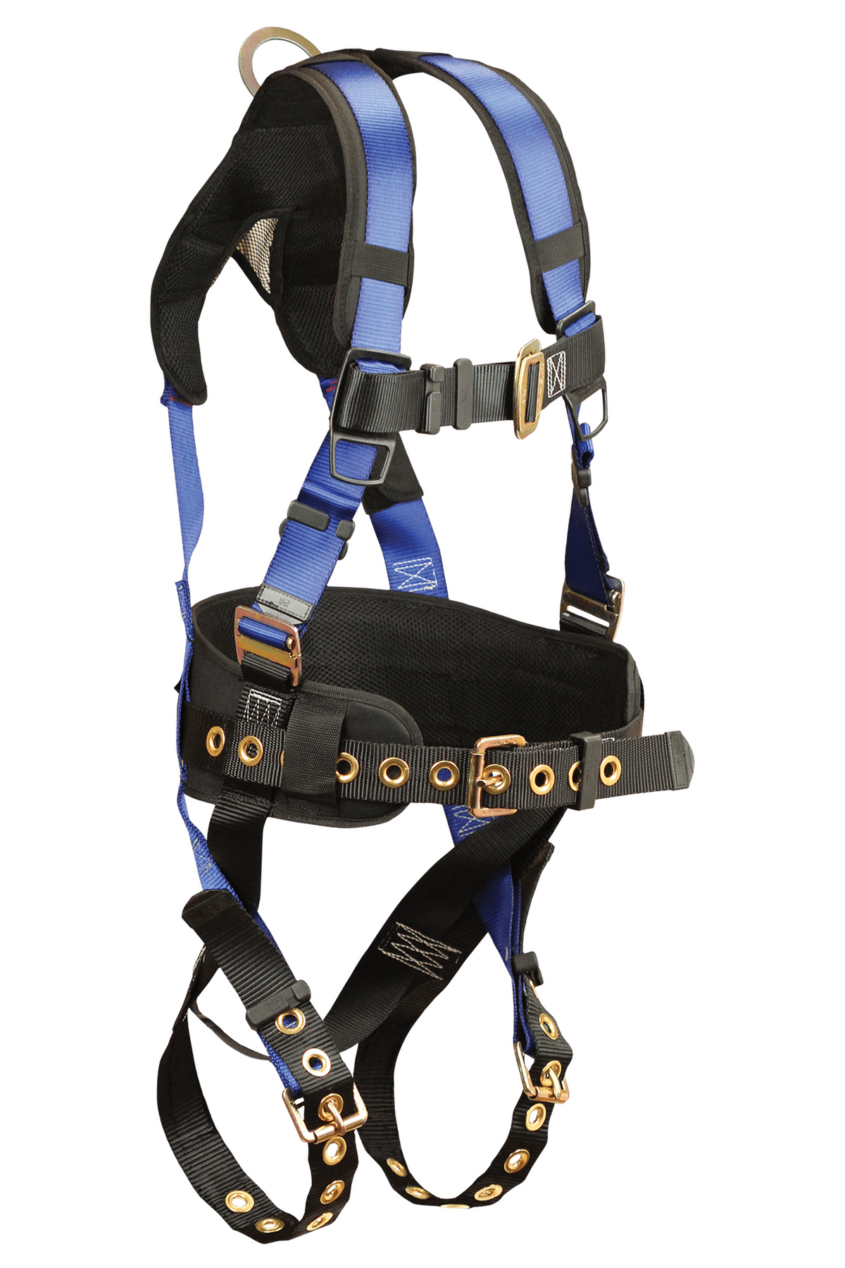 FallTech 7074B Contractor+ 1D Construction Belted Full Body Harness (each)