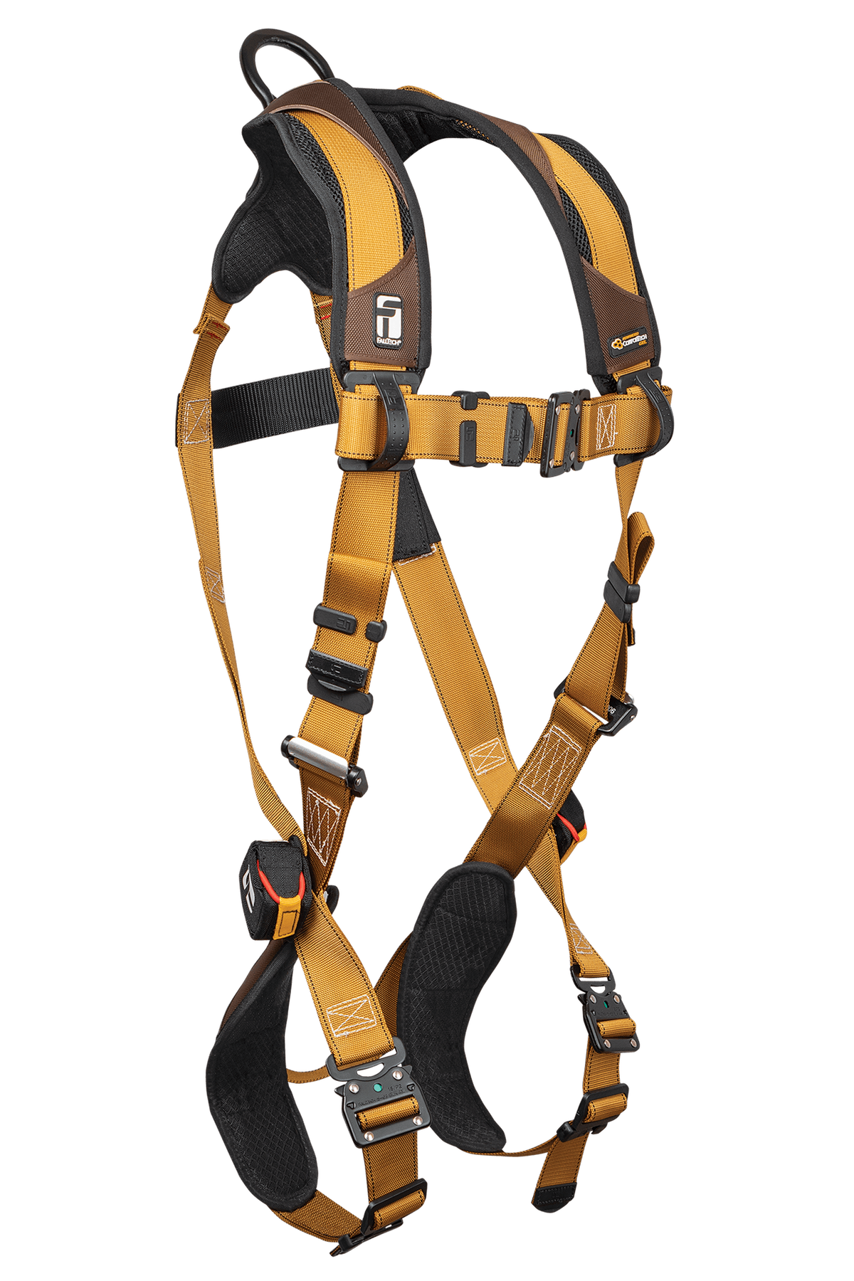 FallTech 7082B Advanced ComforTech® Gel 1D Standard Non-belted Full Body Harness (each)